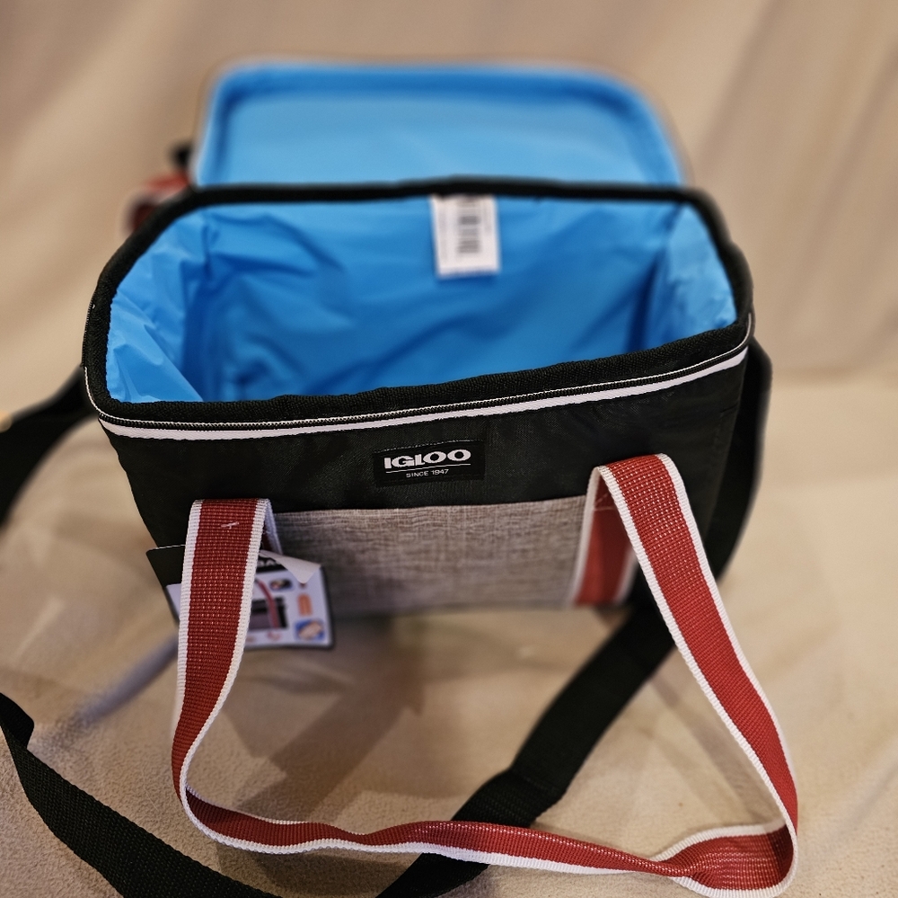 Igloo Cooler 12"x6 1/2"x 7", Zipper Top
